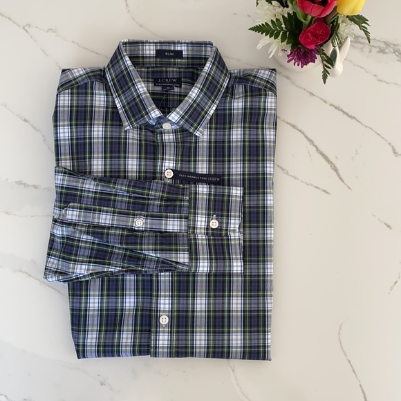 J.Crew Factory Flex Wrinkle Free Shirt, HP - Picture 11 of 11